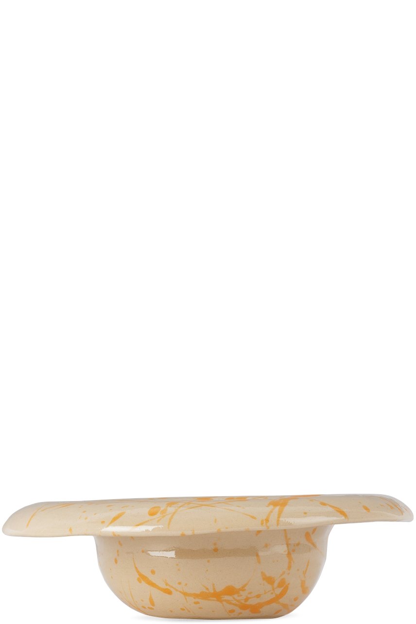 BOMBAC - Off-White & Orange Big Bowl