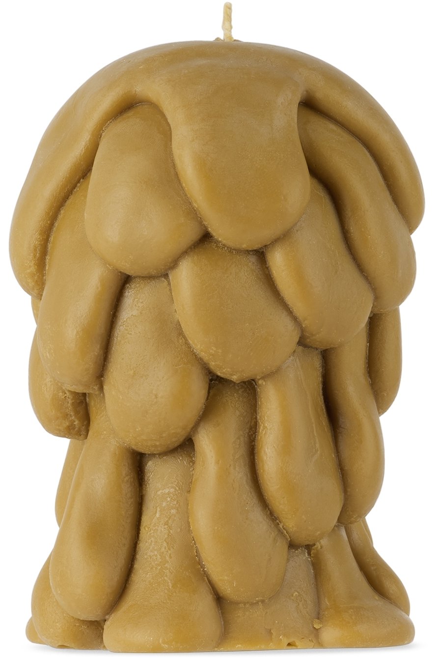 Post Objects - SSENSE Exclusive Brown Flow 004 Candle