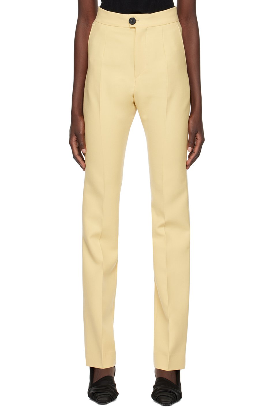 Kwaidan Editions - Pantalon ajusté jaune