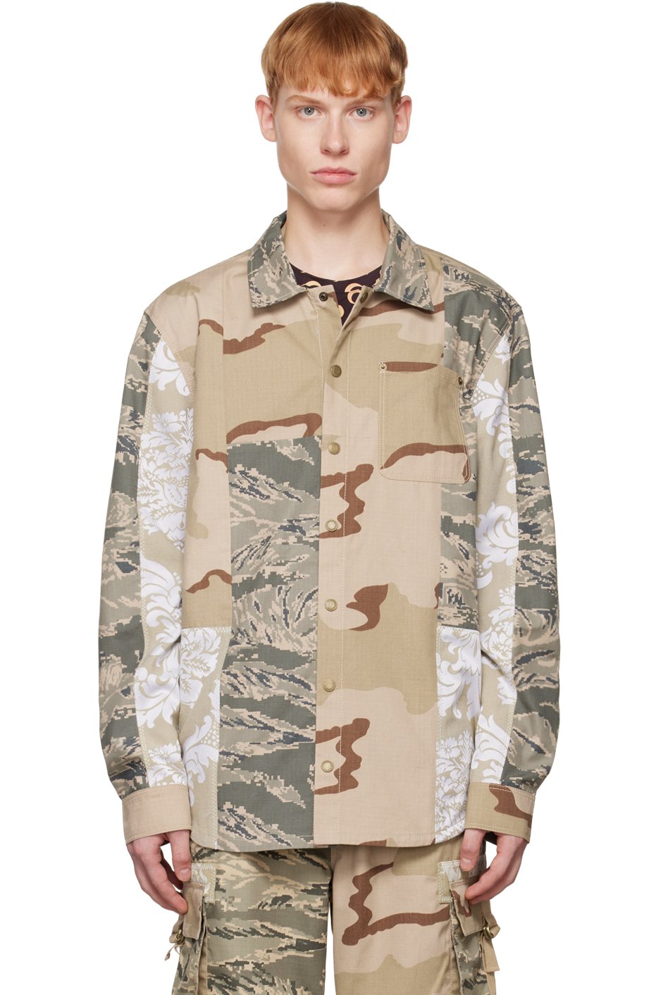 Marine Serre - Beige Desert Jacket