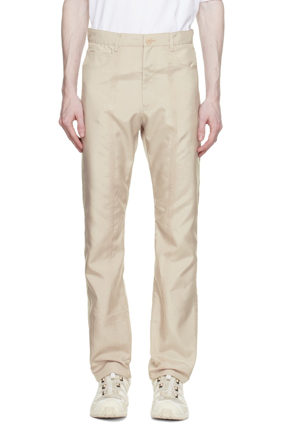 KANGHYUK - Beige Airbag Trousers