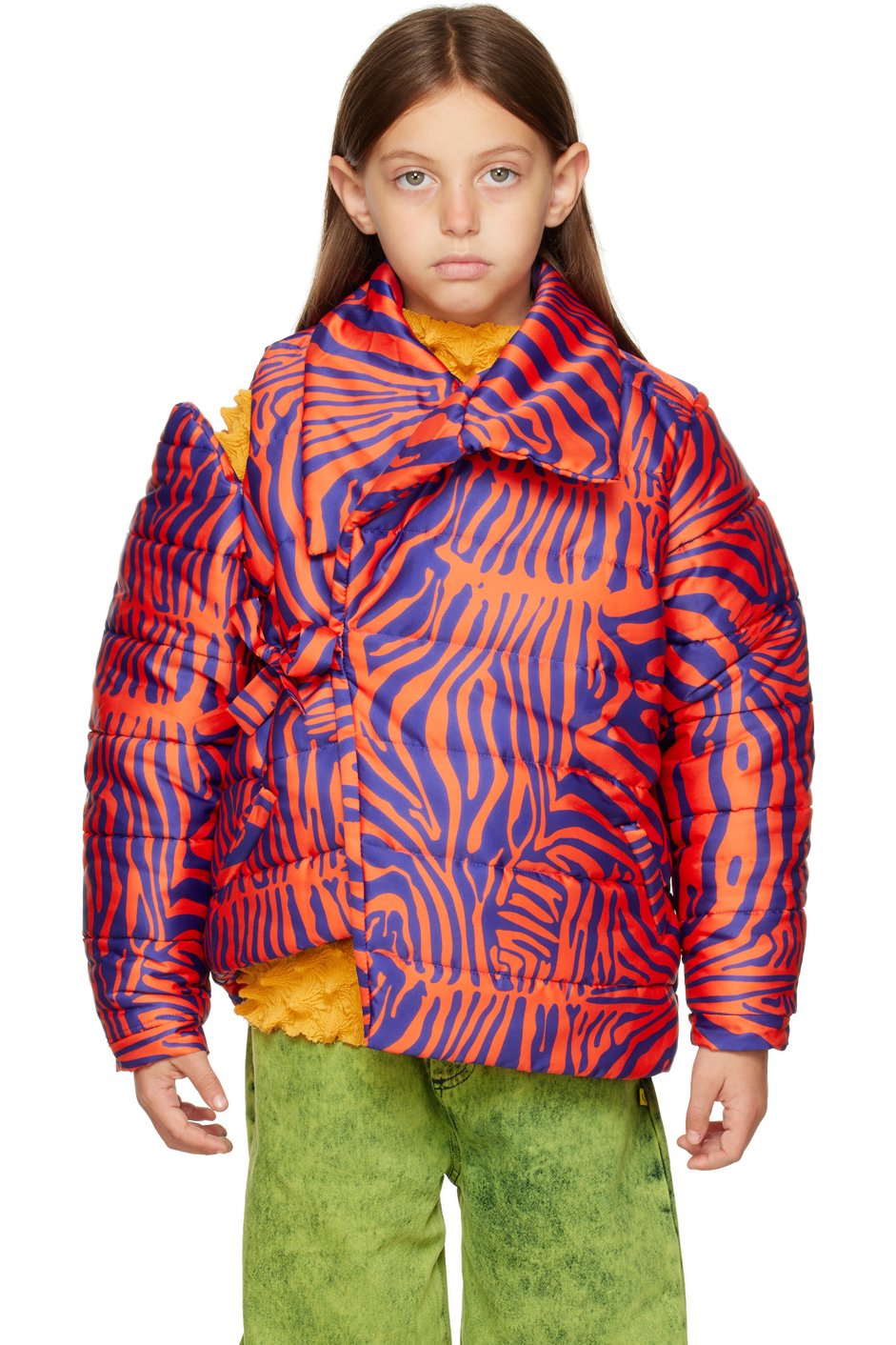 M’A Kids - Kids Orange Puffa Jacket