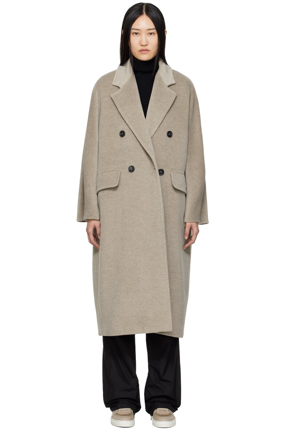Max Mara - 灰褐色 Ethel 大衣