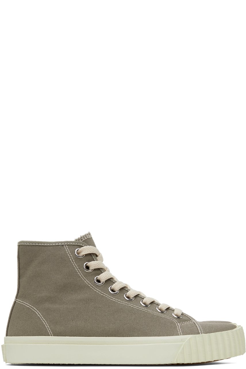Maison Margiela - Baskets montantes Tabi grises