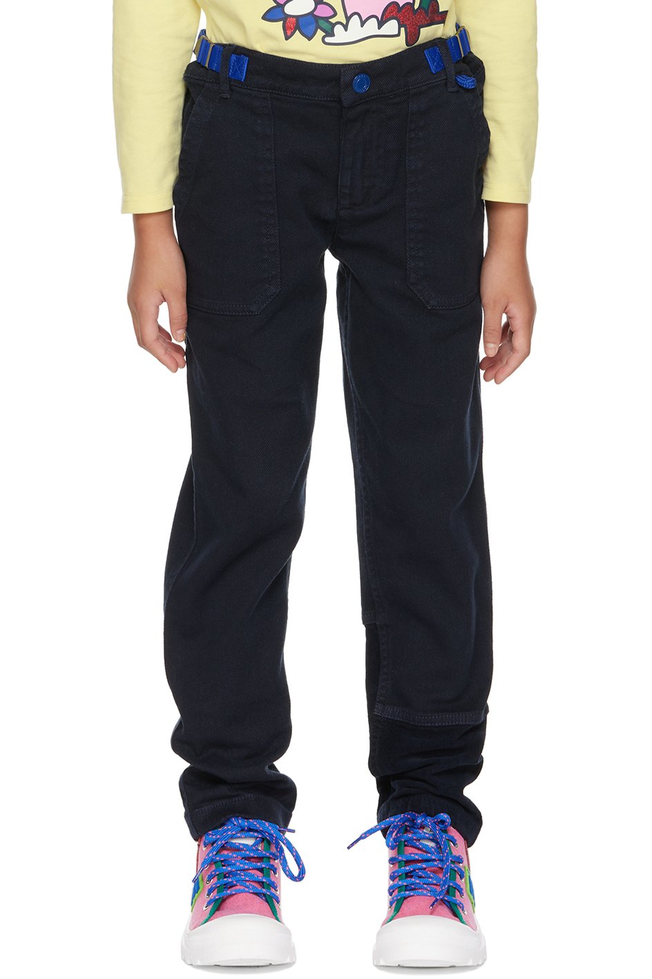 Marc Jacobs - Kids Navy Paneled Cargo Pants