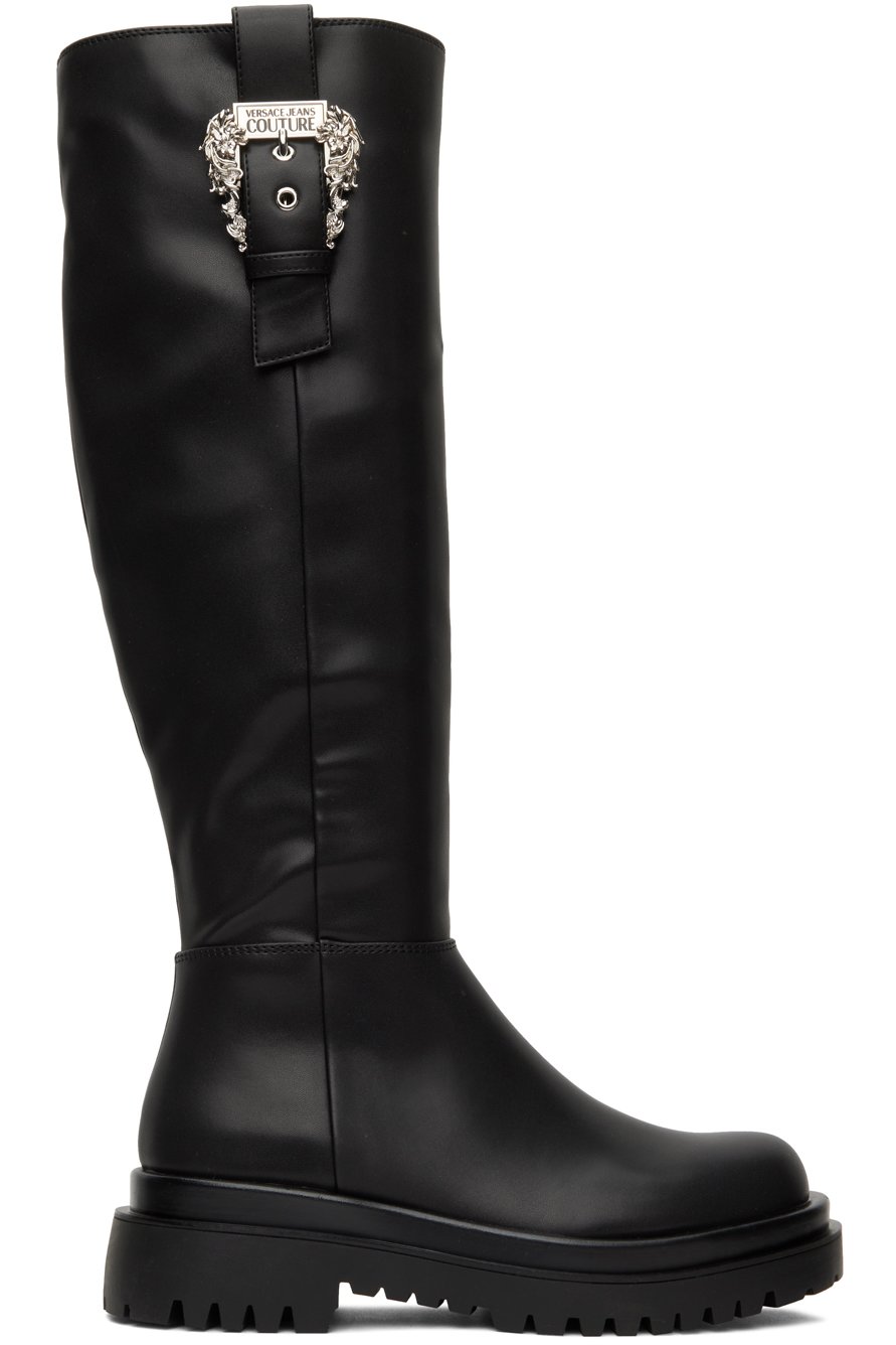 Versace Jeans Couture - Black Drew Tall Boots