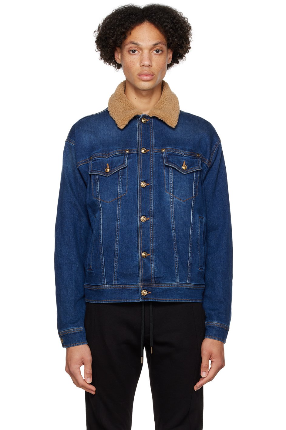 Versace Jeans Couture - Blue Piece Number Denim Jacket