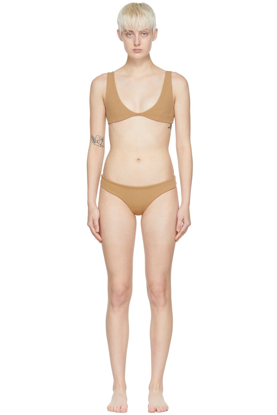 Haight - Bikini Grazi & Basic brun clair en polyester