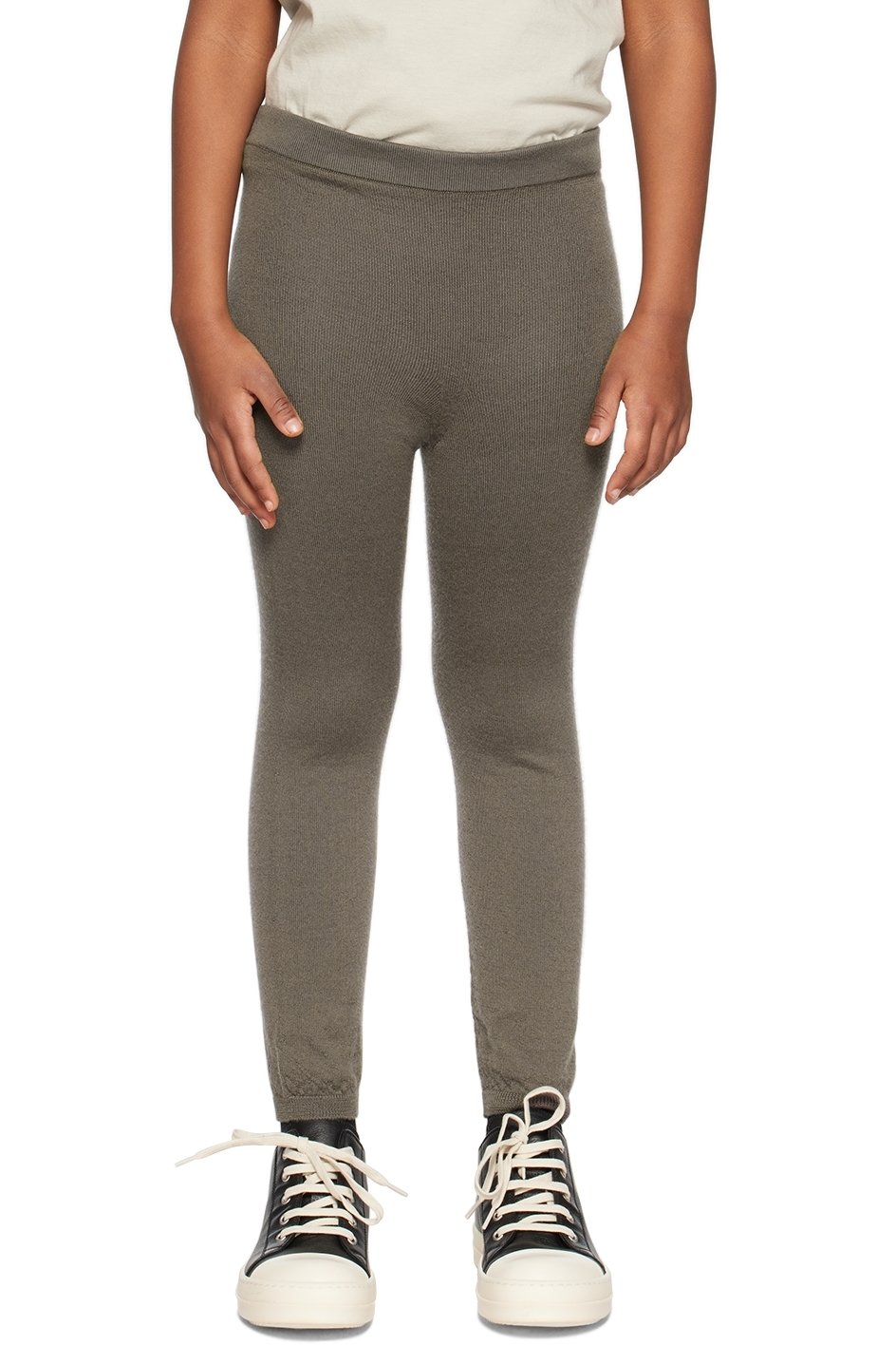 Rick Owens - Enfant | Legging gris en laine vierge