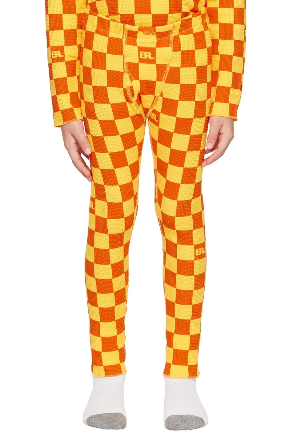 ERL - Orange Kids Check Lounge Pants