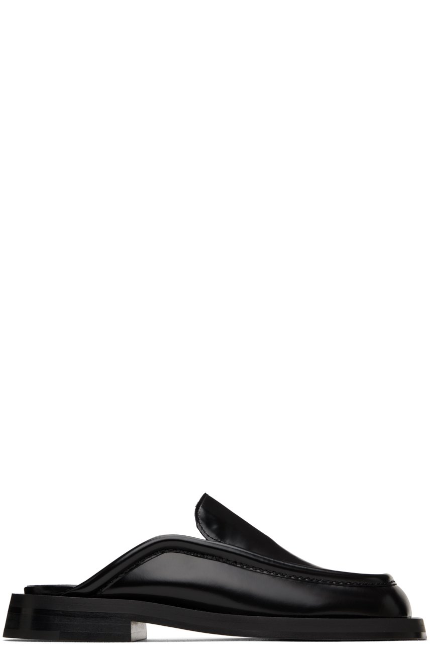 Proenza Schouler - Black Square Loafers