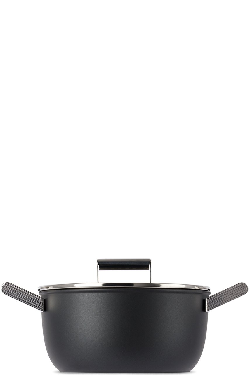 SMEG - Cocotte basse '50s noire