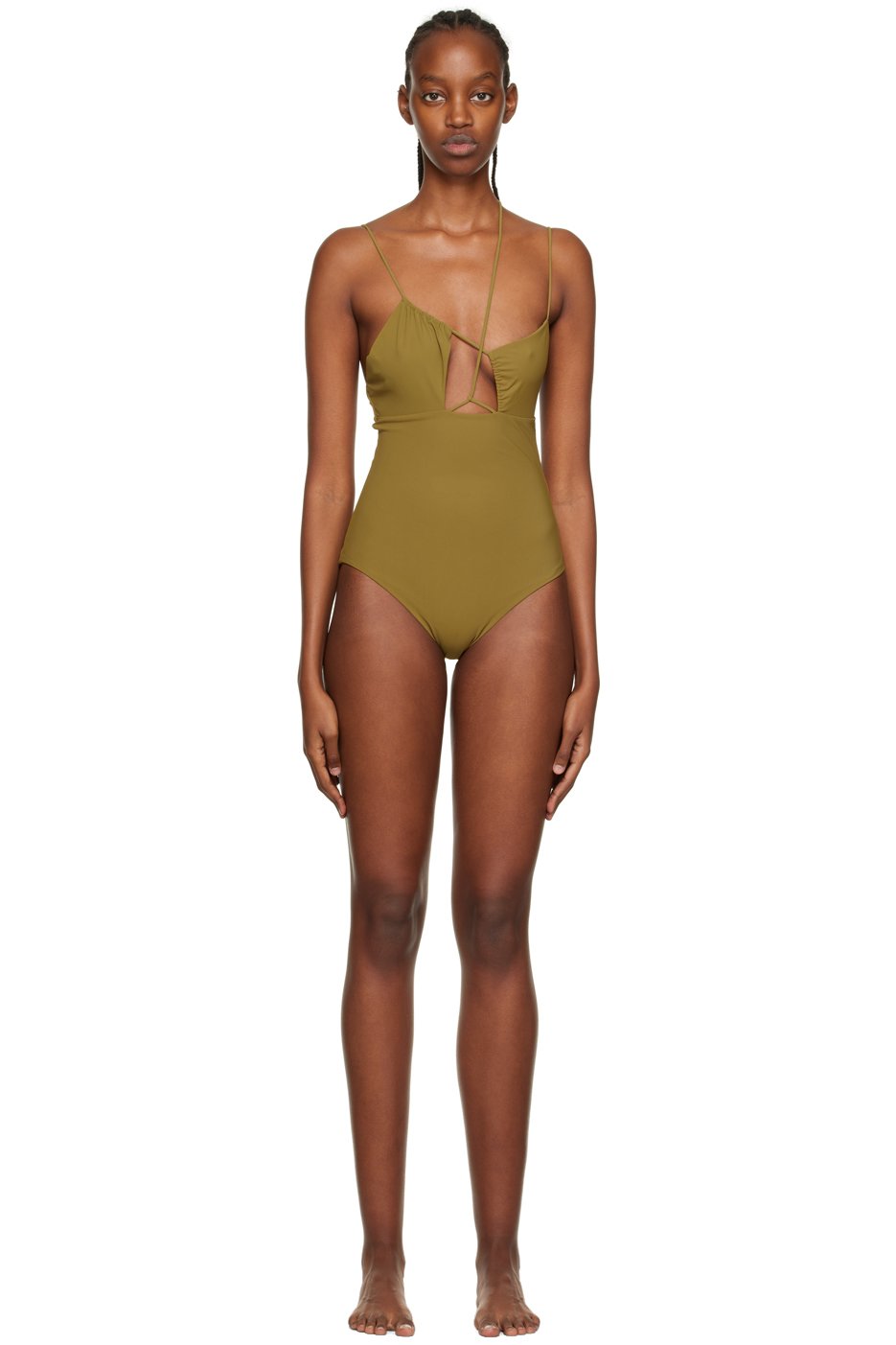 Nensi Dojaka - Maillot de bain kaki exclusif à SSENSE