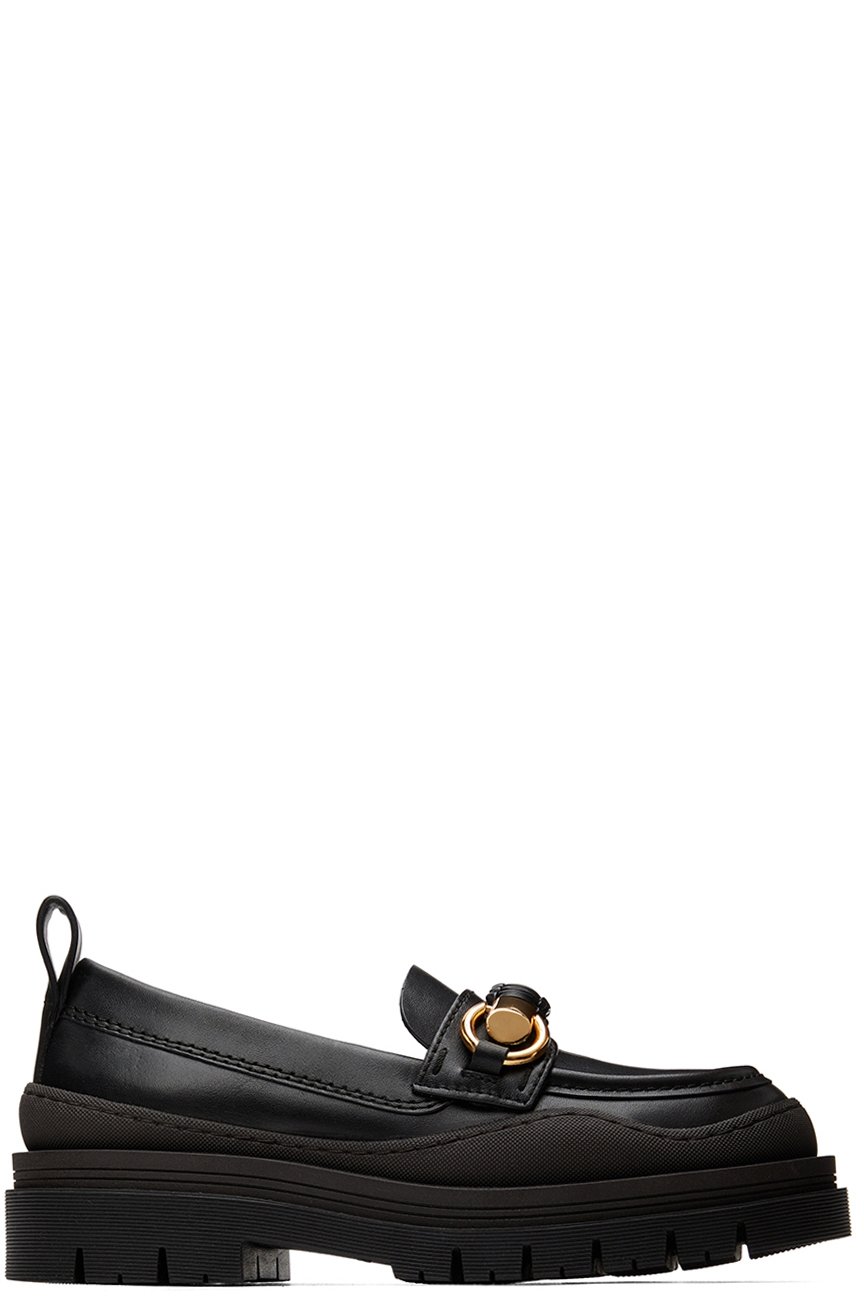 See by Chloé - Black Lylia Lug Loafers