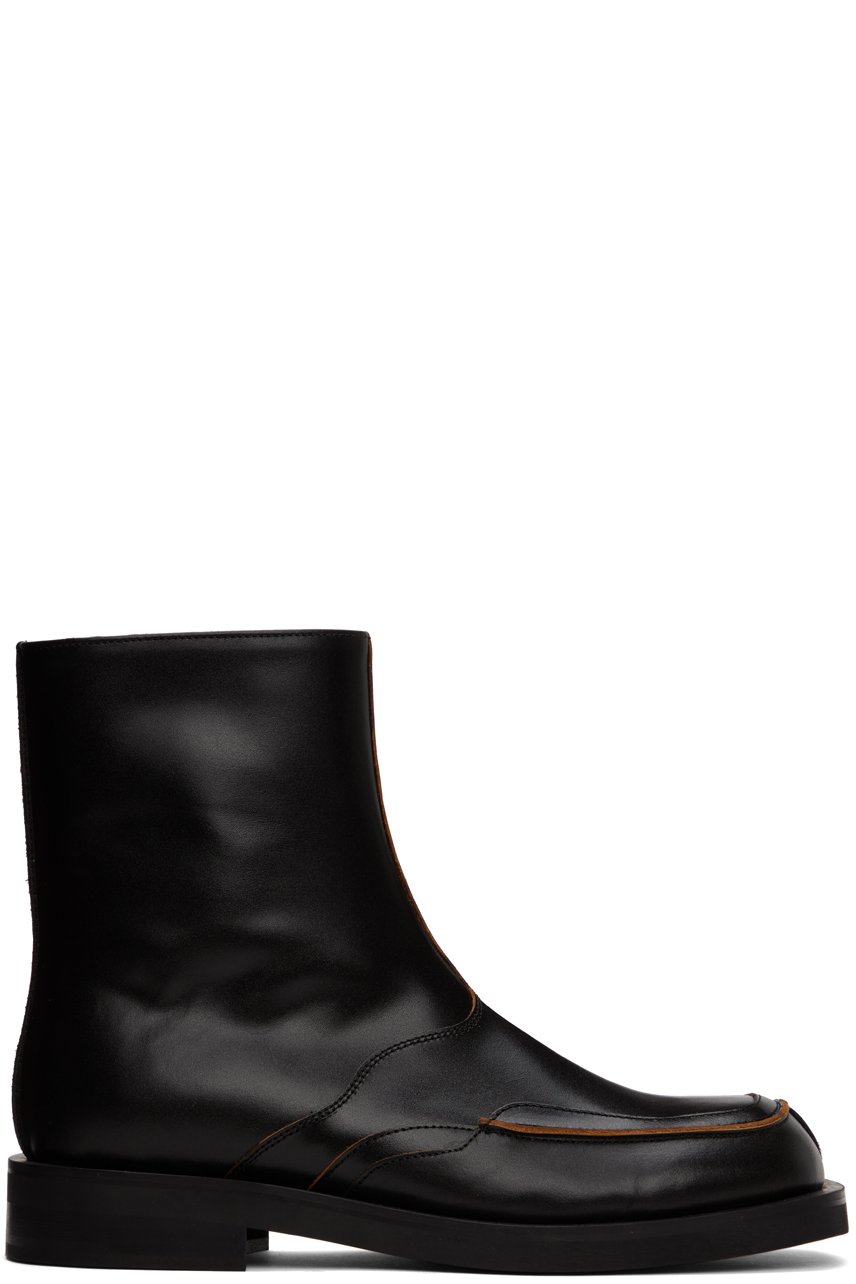 Andersson Bell - Bottes Dayne noires à glissière