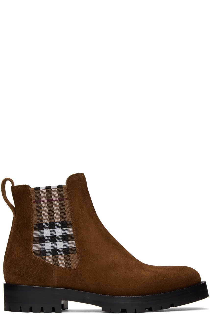 Burberry - Brown Allostock Ankle Boots