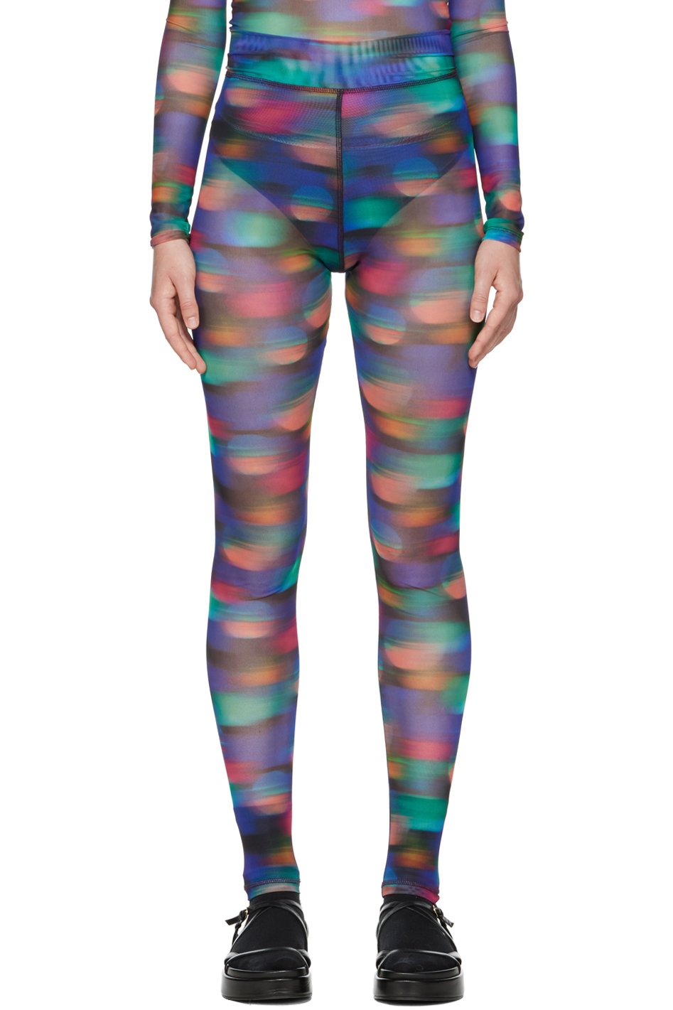 Henrik Vibskov - Legging multicolore exclusif à SSENSE