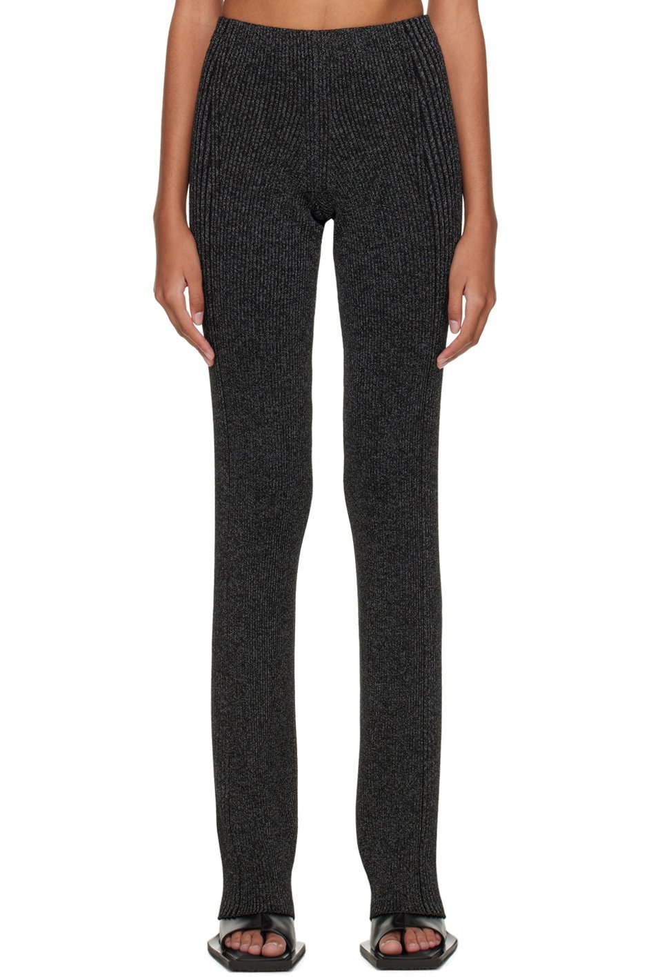 Dion Lee - Pantalon de détente réfléchissant noir