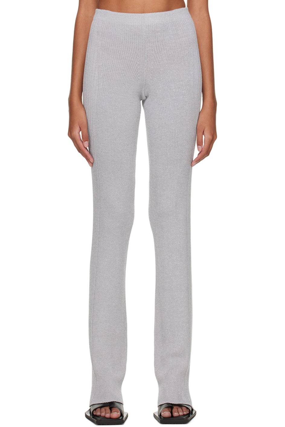 Dion Lee - Pantalon de détente réfléchissant argenté