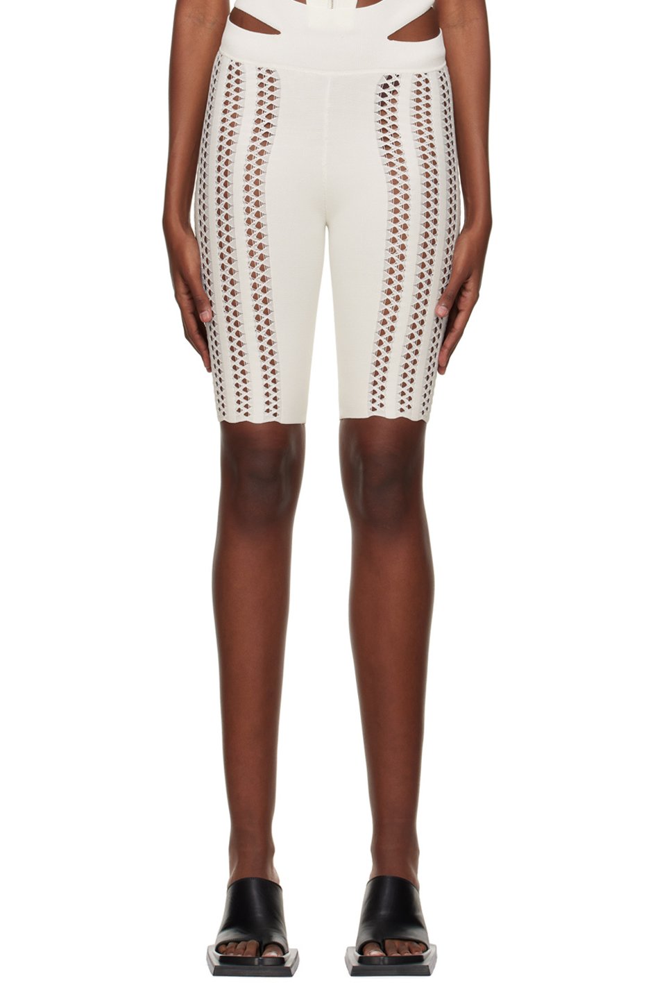 Dion Lee - Short Column blanc