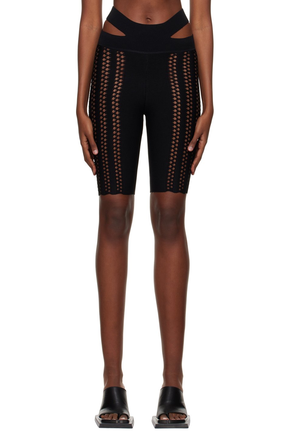 Dion Lee - Short Column noir