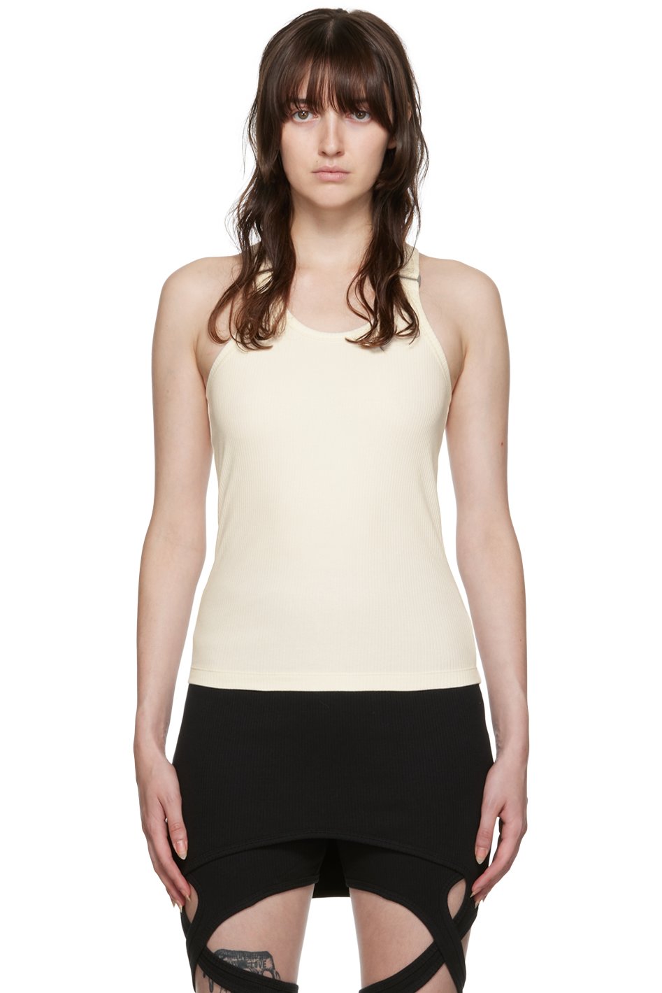 Dion Lee - Débardeur E-Hook blanc