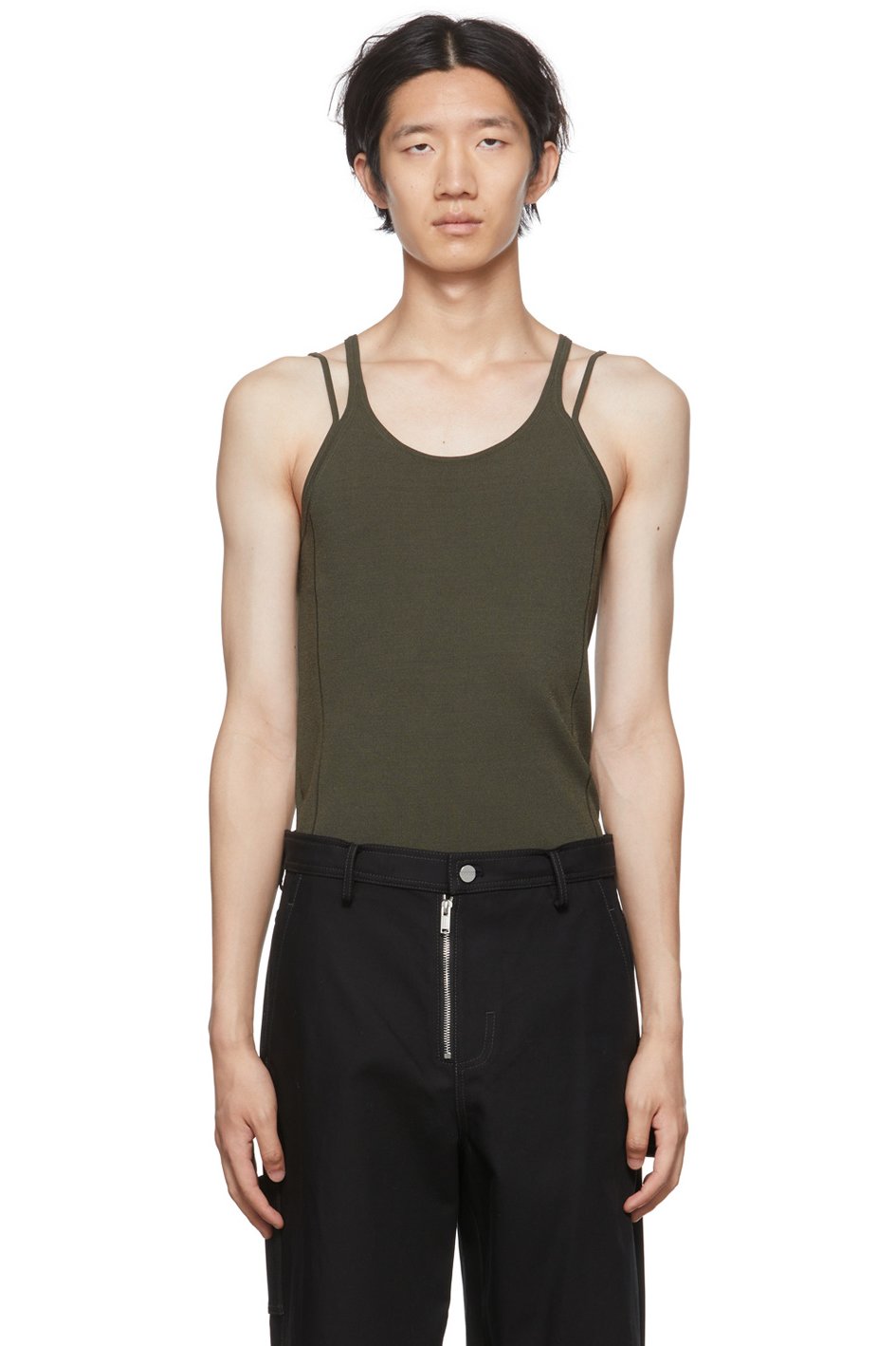 Dion Lee - Débardeur Density kaki