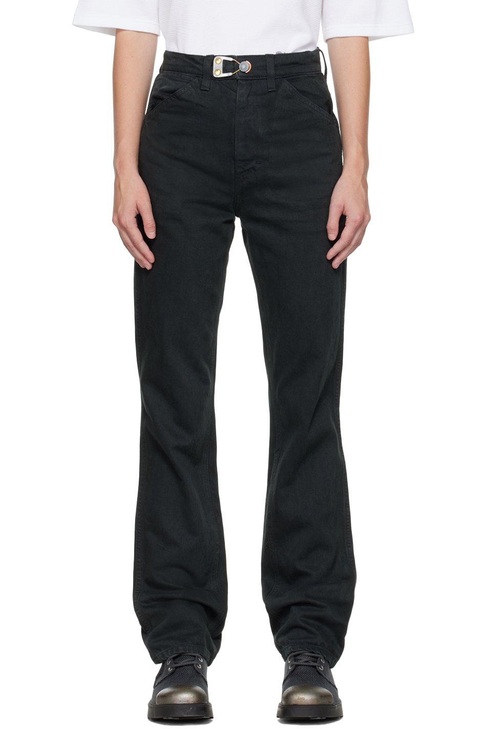 Objects IV Life - Gray Straight Jeans