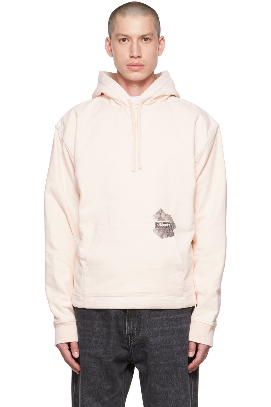 Objects IV Life - Pink Stamp Hoodie