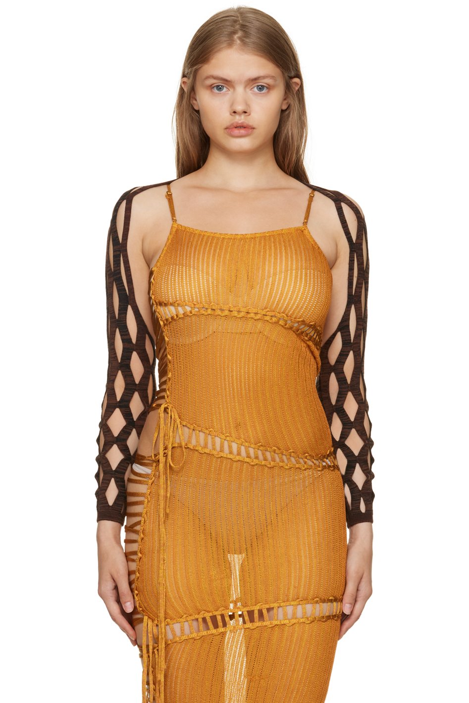 Isa Boulder - SSENSE Exclusive Brown Nest Sleeves