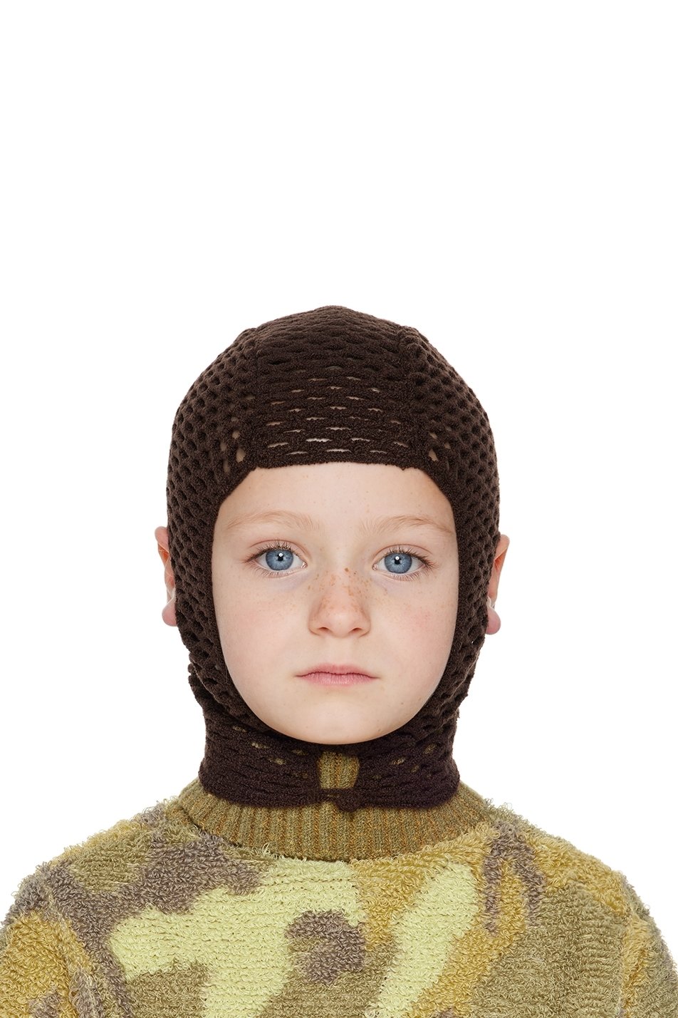 Isa Boulder - SSENSE Exclusive Kids Brown Helmet Hat