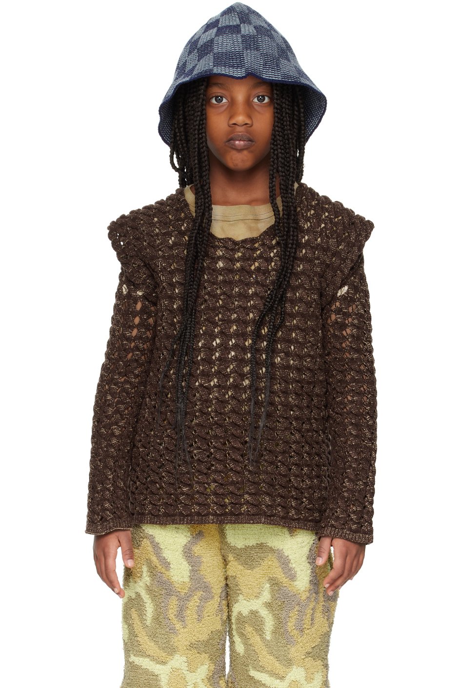 Isa Boulder - SSENSE Exclusive Kids Brown Vest