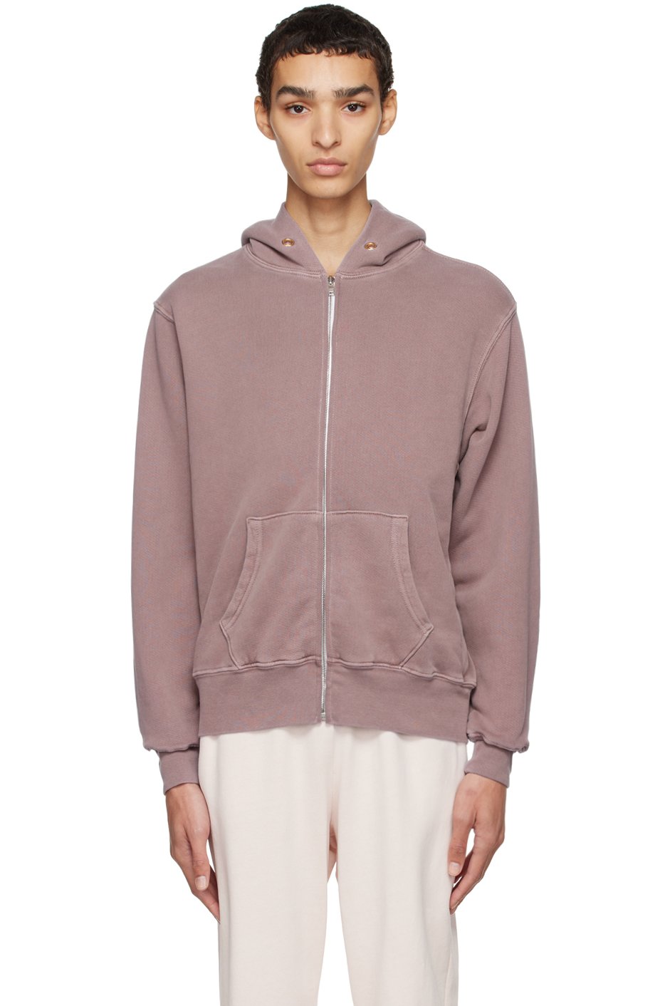 Les Tien - Purple Cotton Hoodie