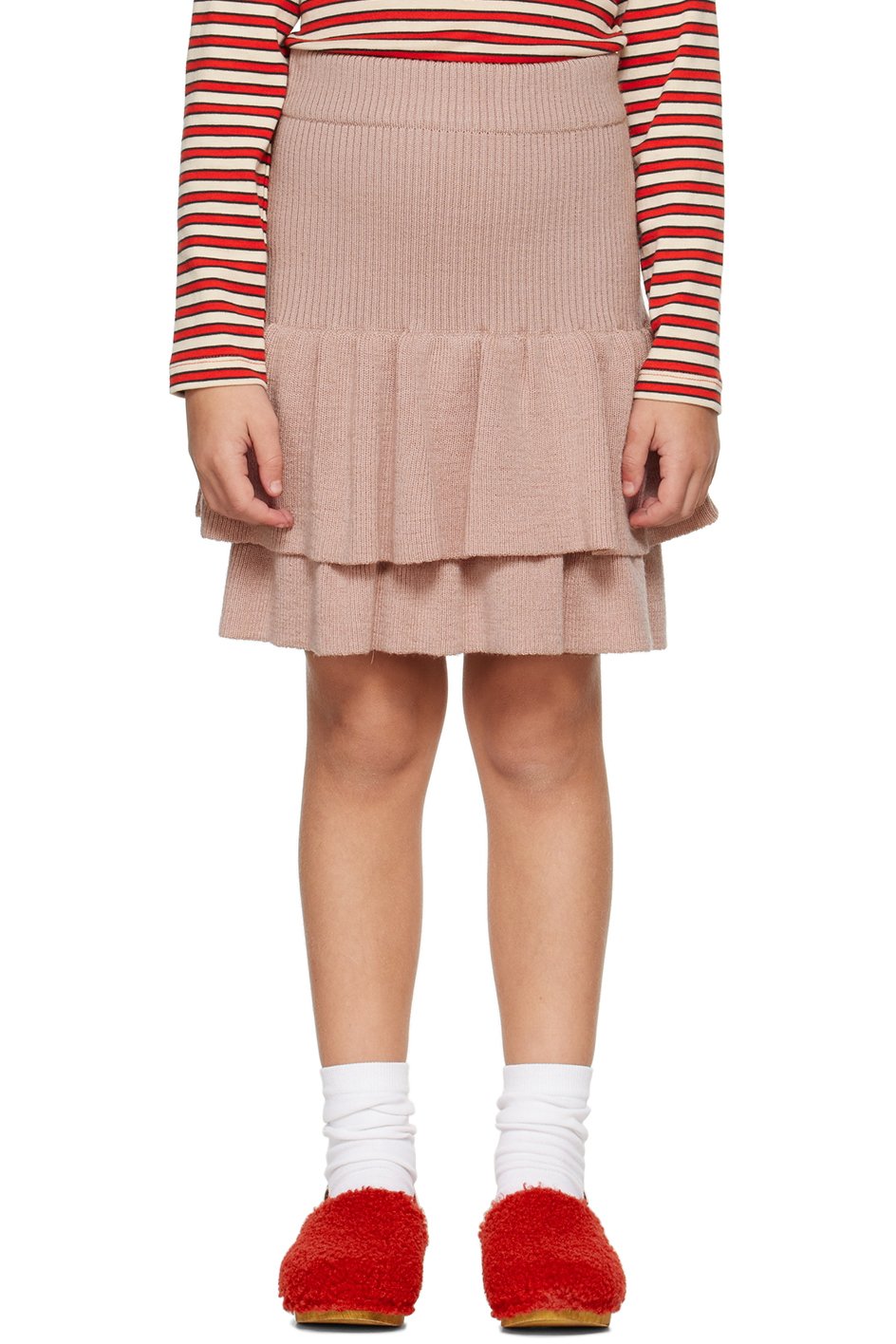 Misha & Puff - Kids Pink Block Party Skirt