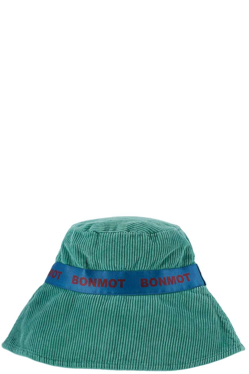 Bonmot Organic - Kids Green Corduroy Bucket Hat