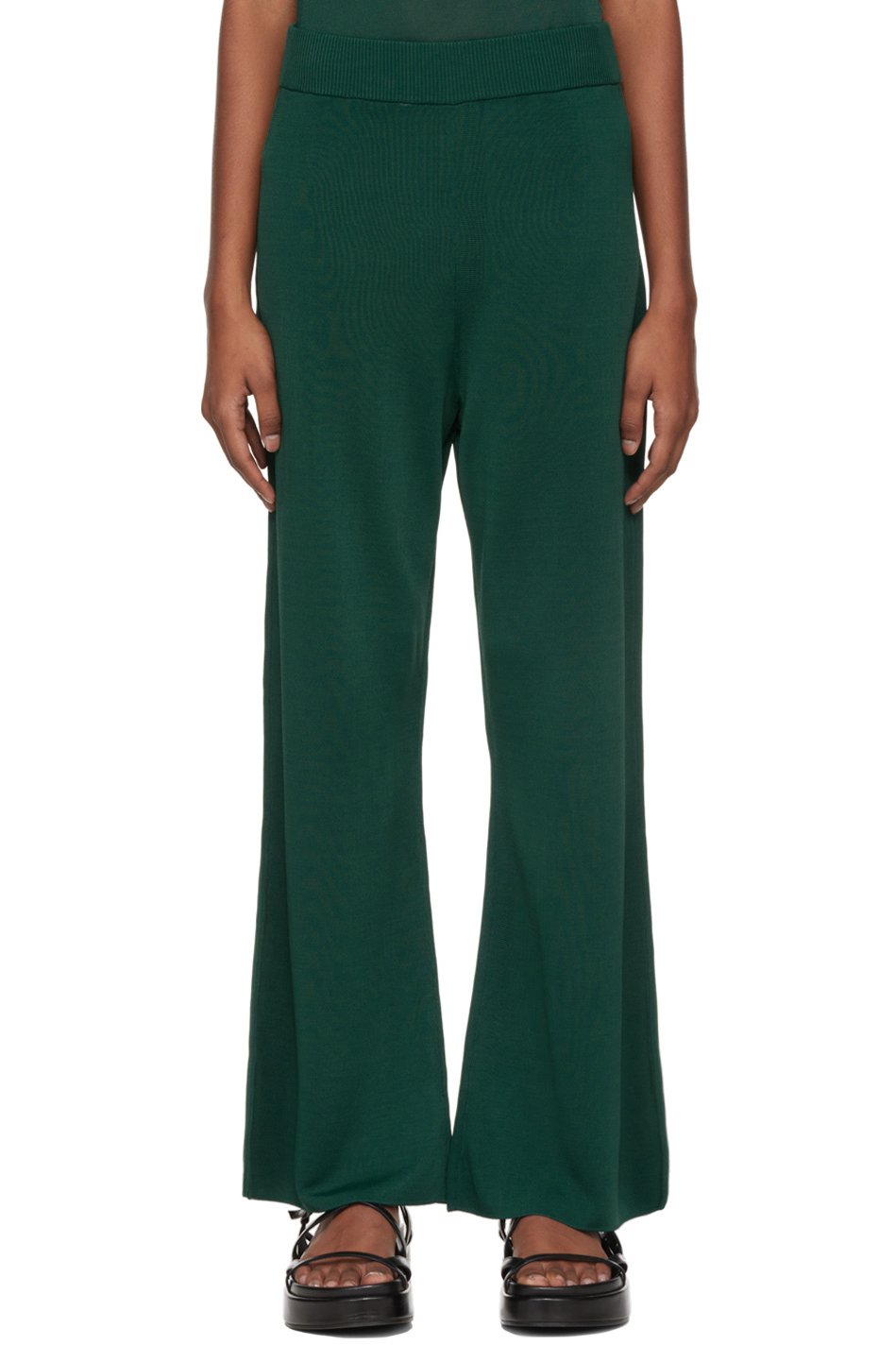Studio Nicholson - Pantalon de survêtement Arve vert