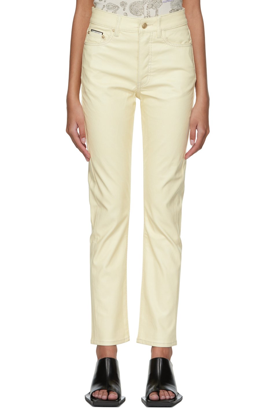 EYTYS - Pantalon Solstice blanc cassé