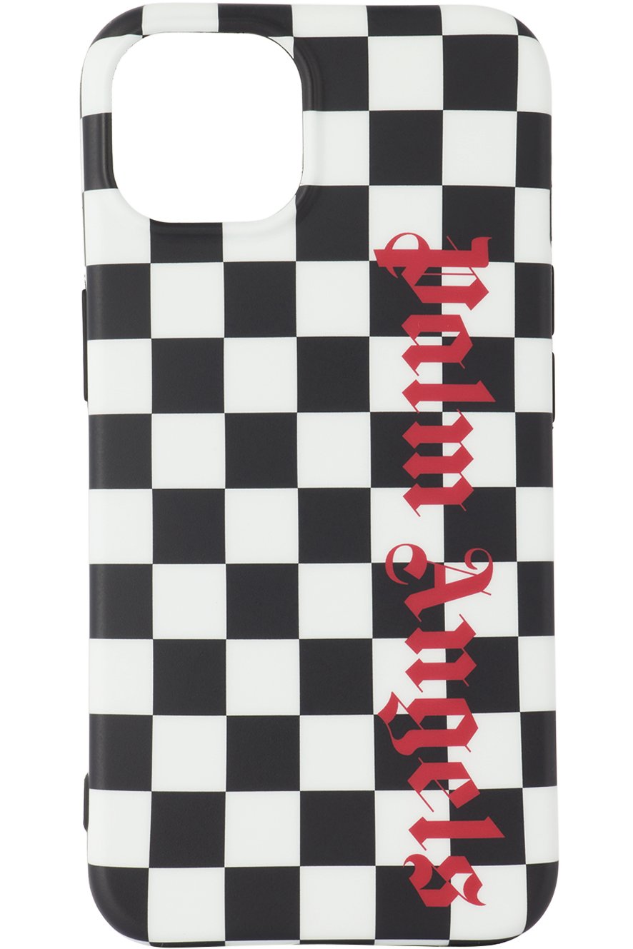 Palm Angels - Black & White Damier iPhone 13 Case