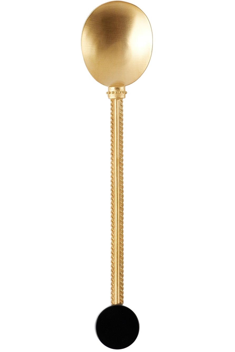 Natalia Criado - Gold Quartz Server Spoon