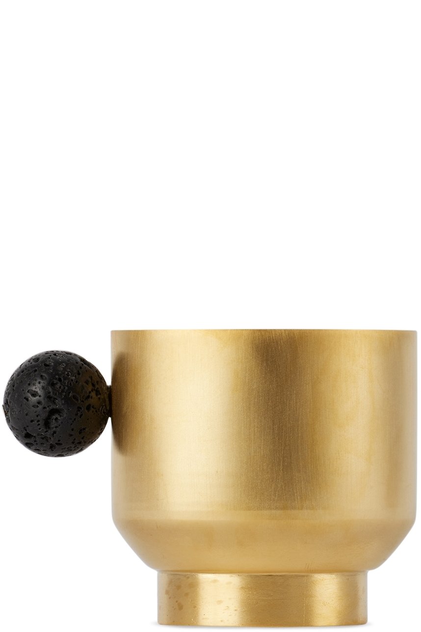 Natalia Criado - Gold Tazine Stone Cup