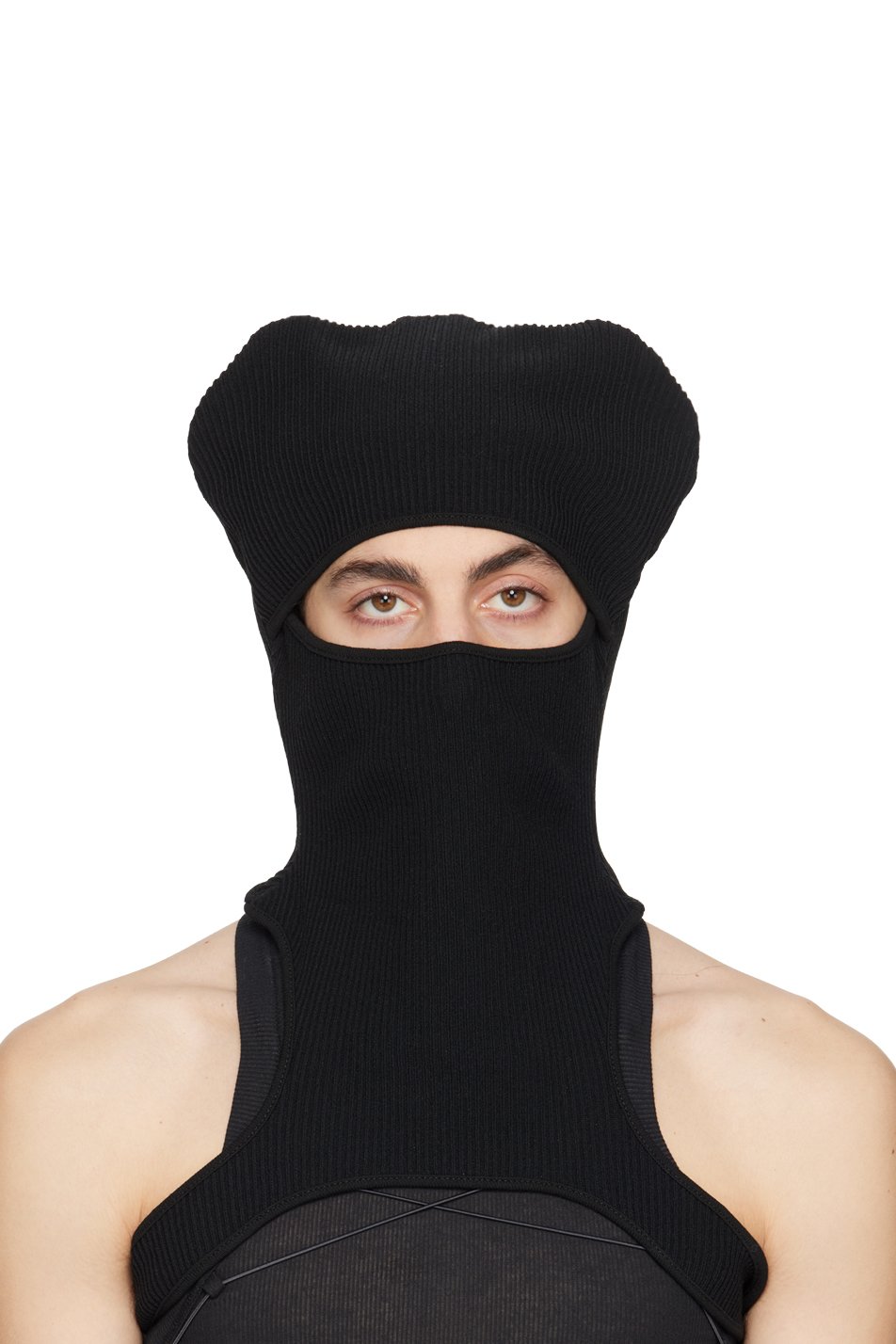 ANDREĀDAMO - Black Rib Beanie