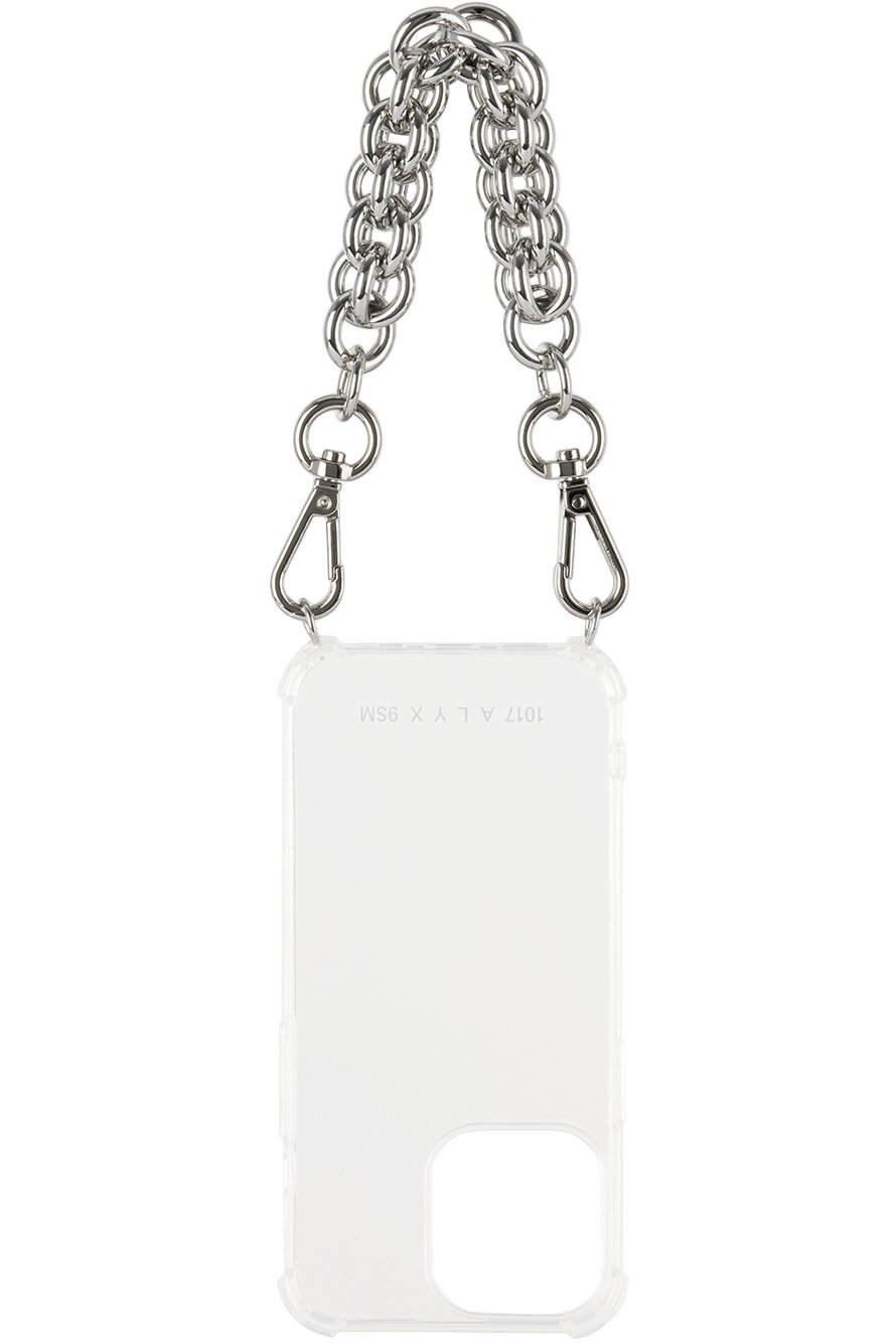 1017 ALYX 9SM - Silver Small Chunky Chain iPhone 13 Pro Case