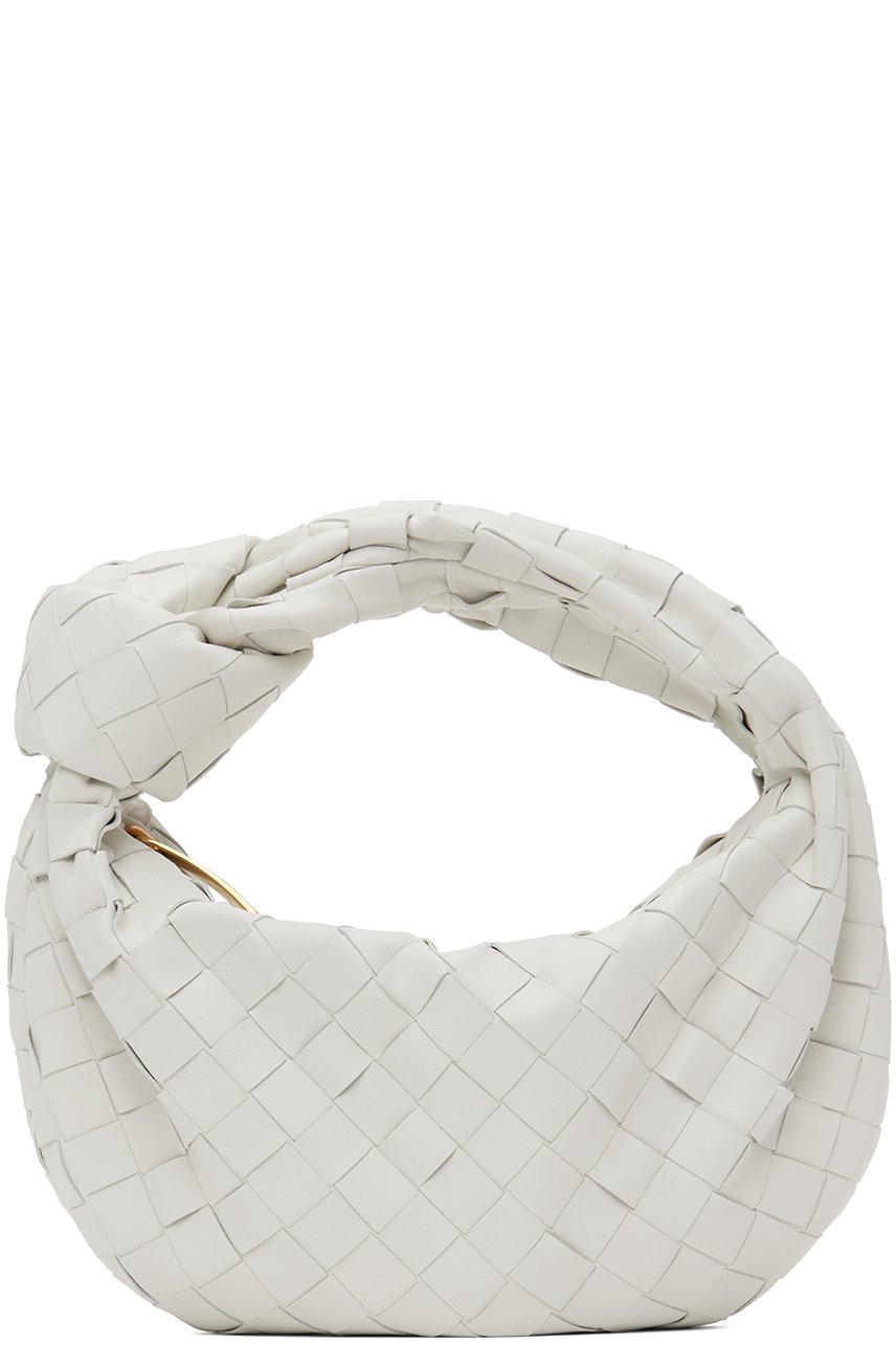 Bottega Veneta - Mini sac Jodie blanc