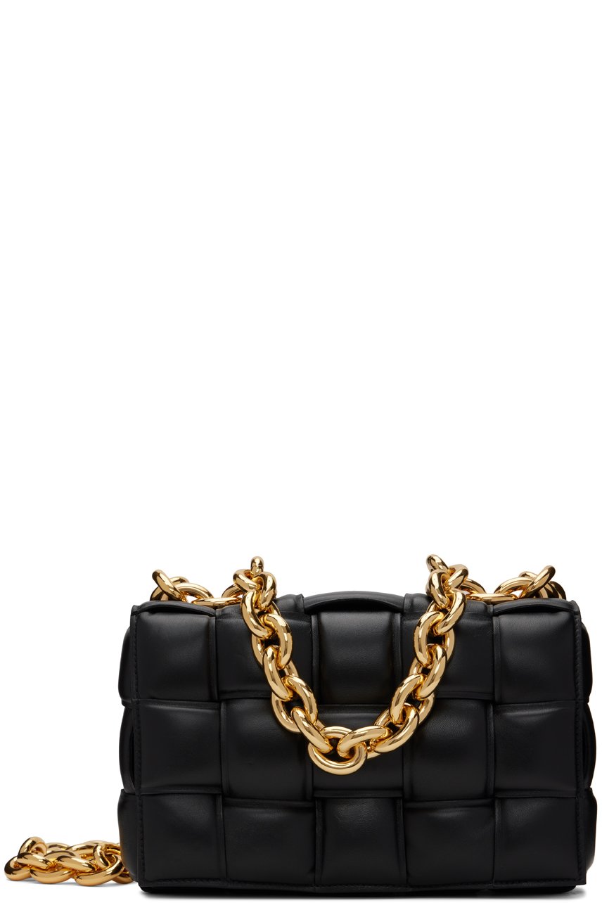 Bottega Veneta - Sac à bandoulière Cassette noir à chaine