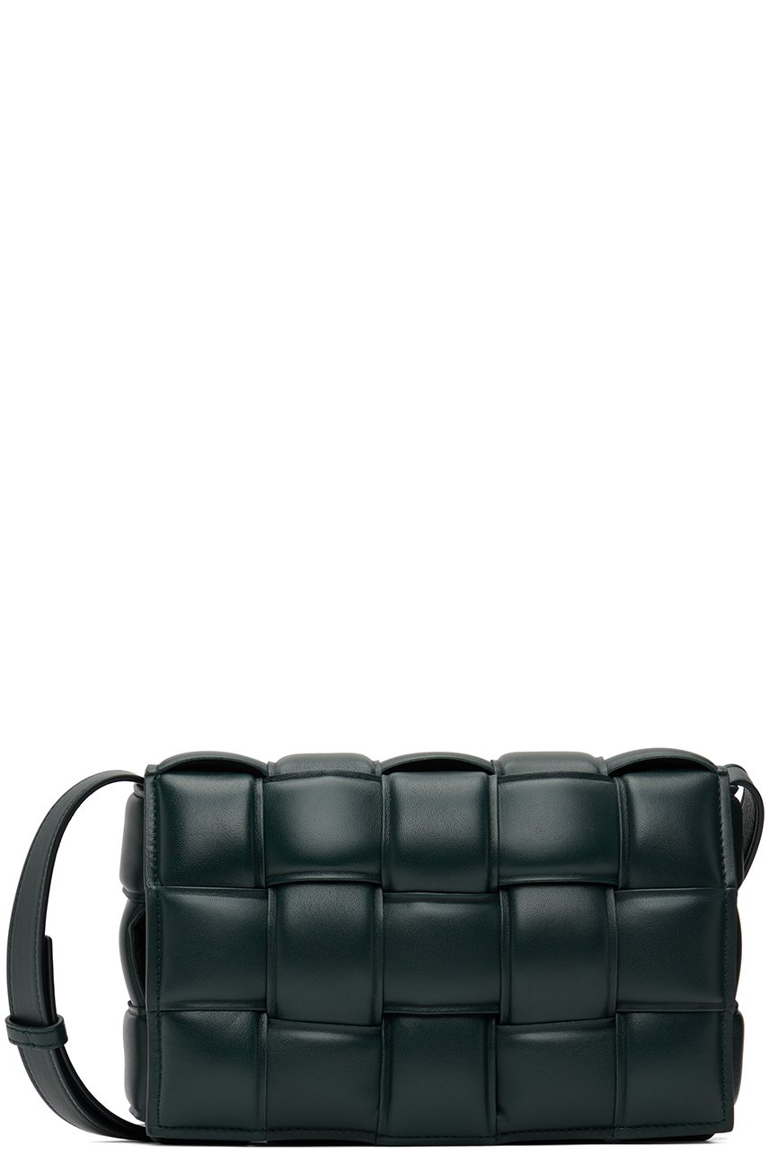 Bottega Veneta - Sac rembourré Cassette vert