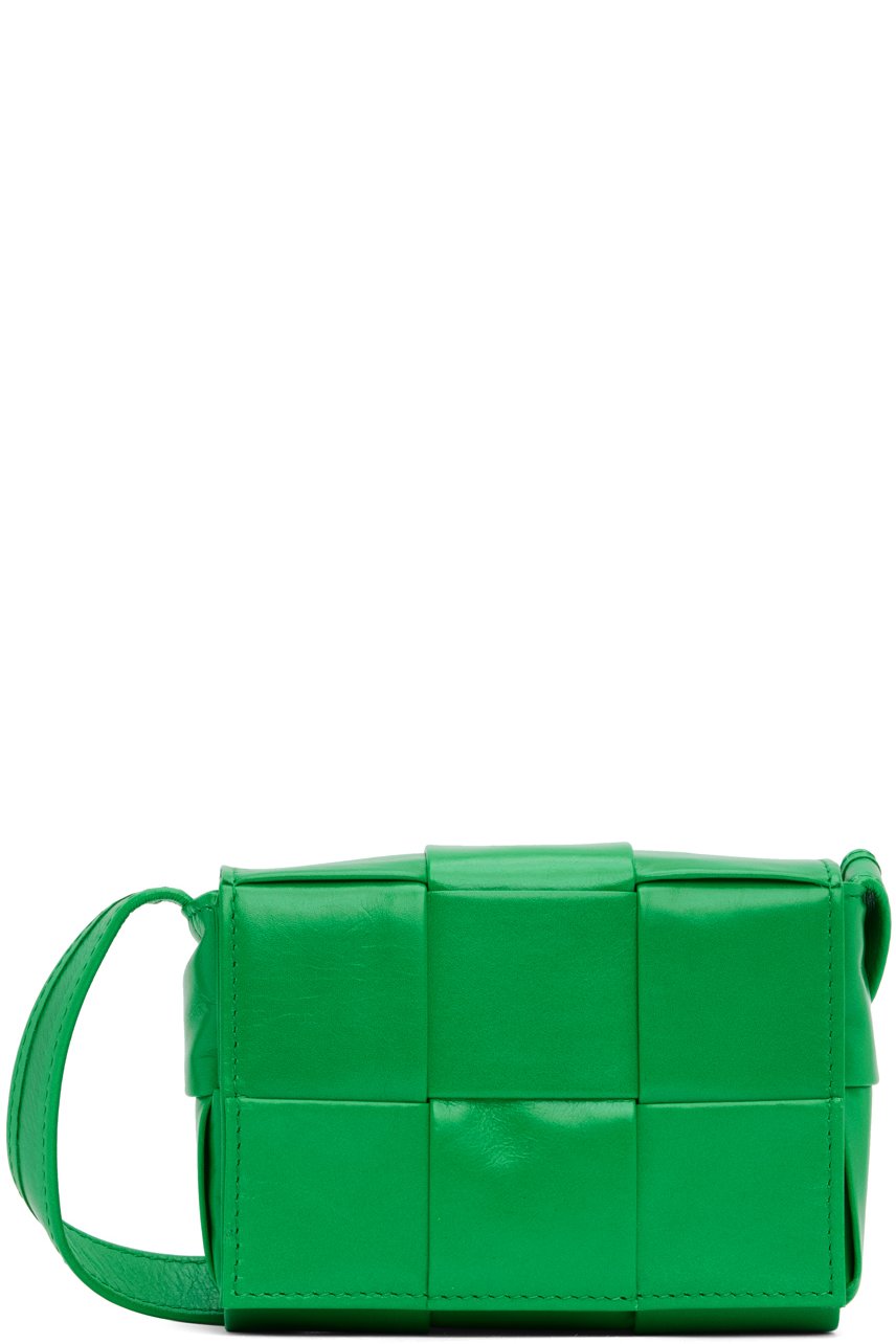 Bottega Veneta - 그린 캔디 카세트 메신저백