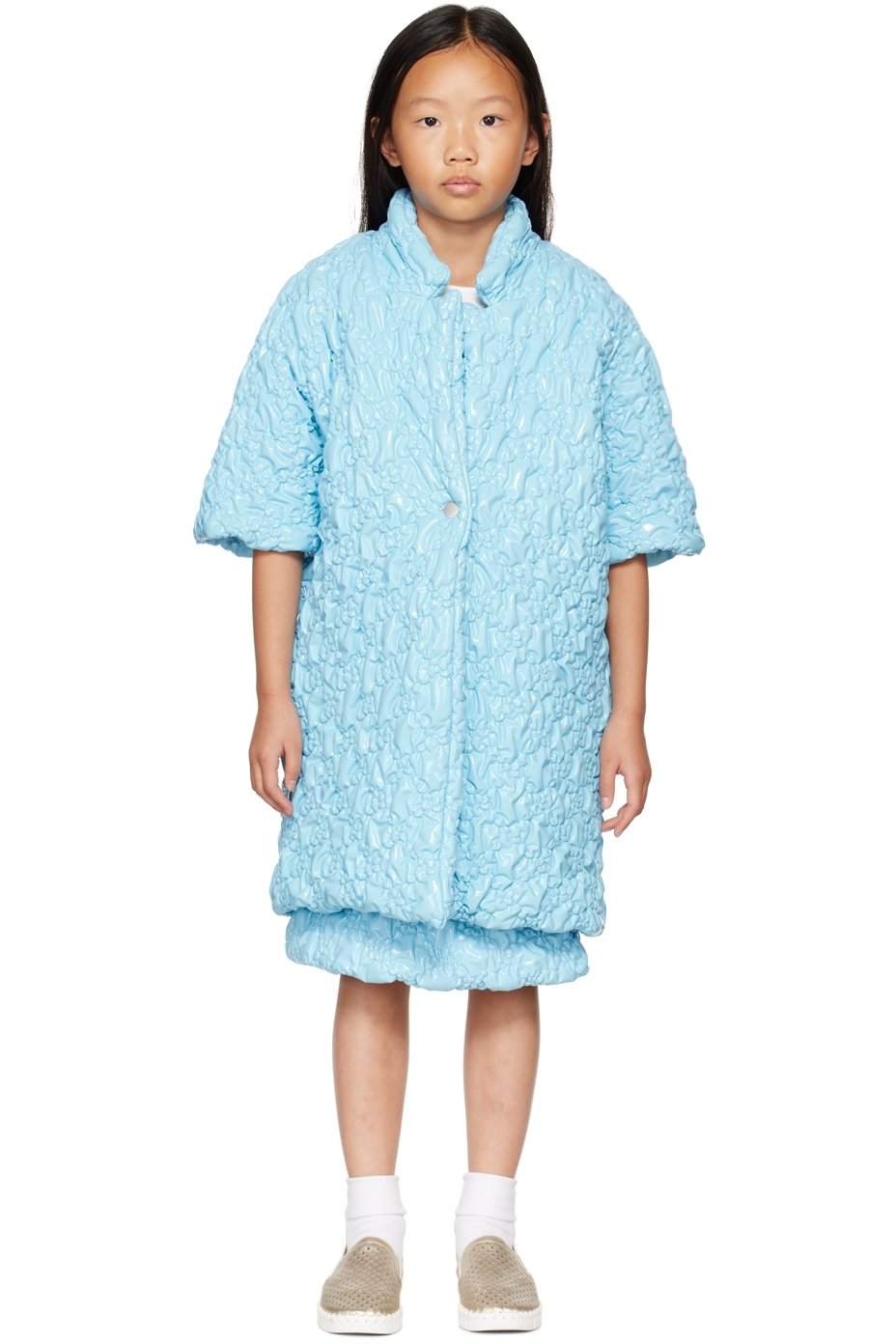 CRLNBSMNS - Kids Blue Bubble Shirt