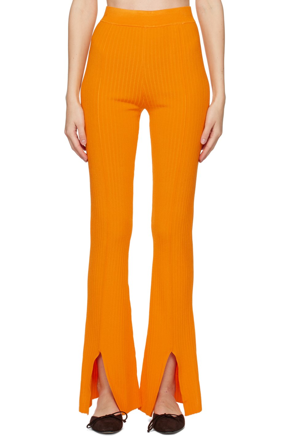 Nanushka - Pantalon de détente Lette orange