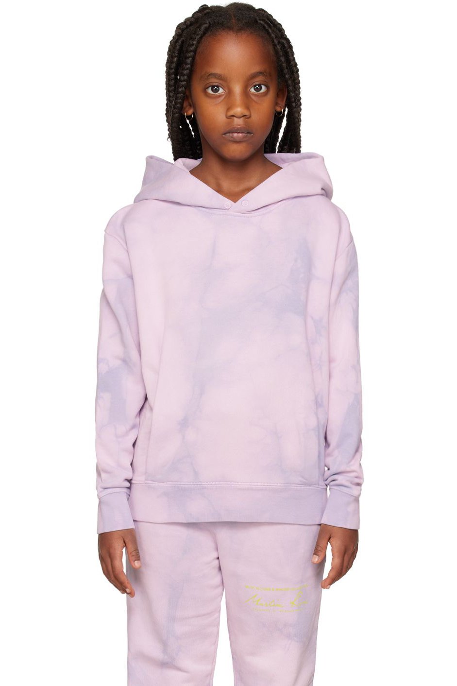 Martine Rose - SSENSE Exclusive Kids Purple Hoodie