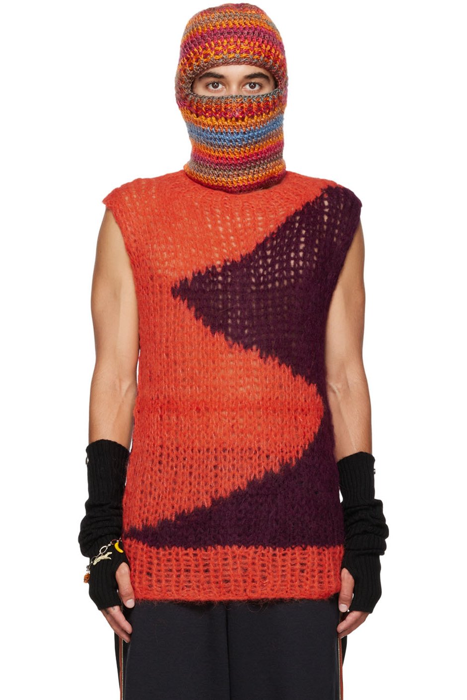Anna Sui - SSENSE Exclusive Orange Vest
